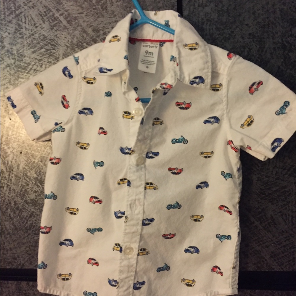 bundled short  polo shirt,3 carters and 1 gymboree